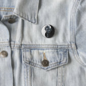 Yin Yang chinesisches Drache-Abzeichen Button (Beispiel)