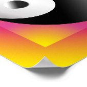 Yin Yang Chinesisches Symbol Poster (Ecke)