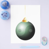 Yin Yang Christmas Ball Flyer (Einzeln)