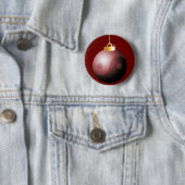 Yin Yang Christmas Ball in Red Button (Beispiel)