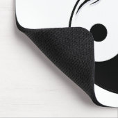 Yin & Yang Christmas Ball Mousepad (Ecke)