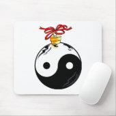 Yin & Yang Christmas Ball Mousepad (Mit Mouse)