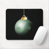 Yin Yang Christmas Ball Mousepad (Mit Mouse)
