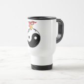 Yin & Yang Christmas Ball Reisebecher (VorderseiteRechts)