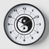 Yin Yang Clock Uhr (Vorderseite)