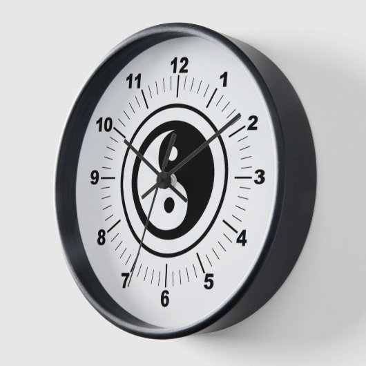 Yin Yang Clock Uhr (Winkel)
