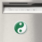 Yin ・ Yang Clover Magnet (In Situ (Geschirrspüler))
