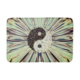 Yin Yang Color Splash Badematte