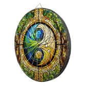 Yin Yang Dartboard Dartscheibe (Vorderseite rechts)