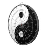 Yin Yang Dartscheibe (Vorderseite rechts)
