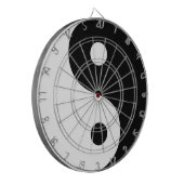 Yin Yang Dartscheibe (Vorderseite Links)