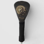 Yin Yang das Symbol für Balance Golf Headcover (Vorderseite)
