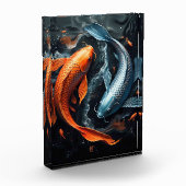 Yin & Yang: Der Tanz Kois Fotoblock (Links)