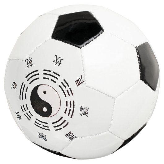 Yin Yang Design Fußball (Dreiviertel)