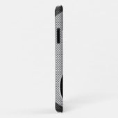 Yin Yang Design in Carbon Fibre Print Style Case-Mate iPhone Hülle (Hinten/Rechts)