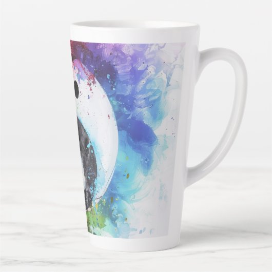 Yin Yang Digital Art Milchtasse (Rechts)