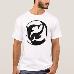 Yin Yang Dolphin T - Shirt