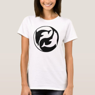 Yin Yang Dolphin T - Shirt