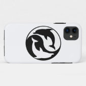 Yin Yang Dolphins iPhone 5G Fall Case-Mate iPhone Hülle (Rückseite (Horizontal))