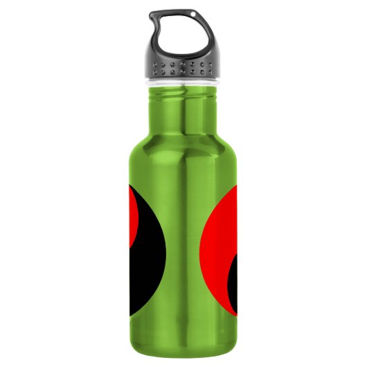 "YIN YANG" (doppelseitig) Edelstahlflasche (Rückseite)