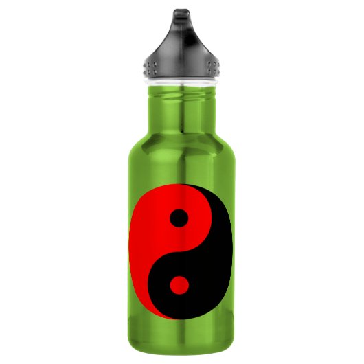 "YIN YANG" (doppelseitig) Edelstahlflasche (Rechts)