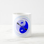 Yin-Yang doppeltes Blatt Kaffeetasse (Mittel)