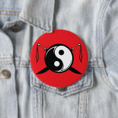 Yin Yang Double Broadsword Button (Beispiel)