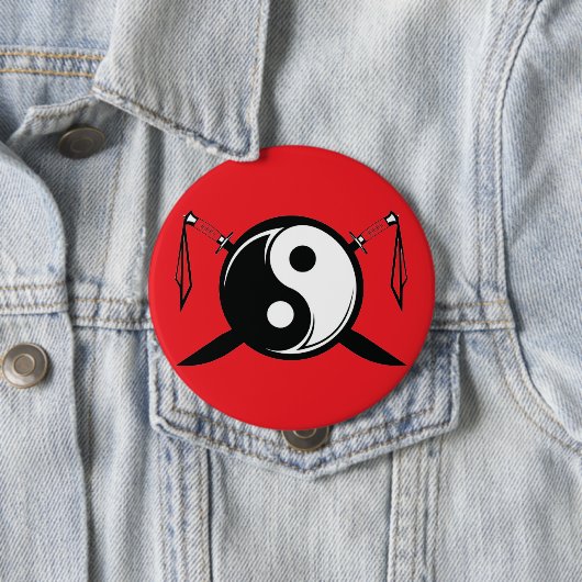 Yin Yang Double Broadsword Button (Beispiel)