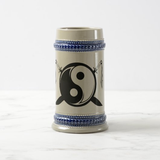 Yin Yang Double Broadwords Bierglas (Mittel)