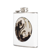 Yin Yang Double Dragon Flachmann (Links)