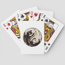 Yin Yang Double Dragon Spielkarten