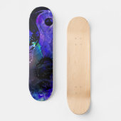 Yin Yang Drache 4 Skateboard (Vorderseite)