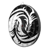 Yin Yang Drache Dartscheibe (Vorderseite rechts)