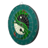 Yin Yang Drache Dartscheibe (Vorderseite rechts)