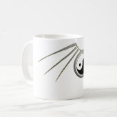 Yin-Yang Drache Kaffeetasse (Vorderseite Links)