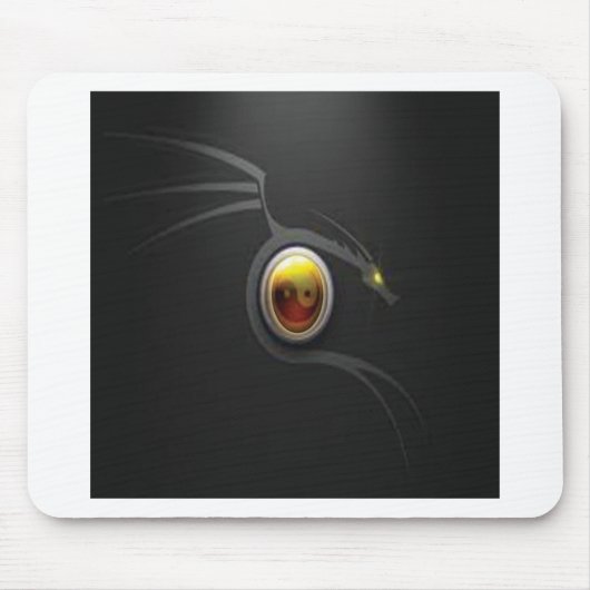 YIN YANG DRACHE MOUSEPAD (Vorne)