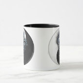 Yin Yang Drache-Wecker-Tasse Tasse (Zentrum)