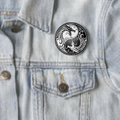 Yin Yang Drachen Button (Beispiel)