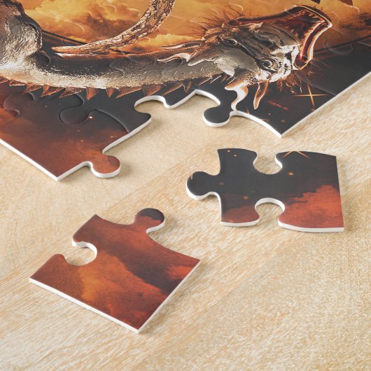 Yin Yang Drachen - Chaos Puzzle (Seite)