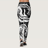 Yin Yang Drachen Leggings (Rückseite)