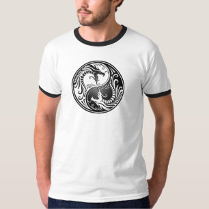 Yin Yang Drachen T-Shirt