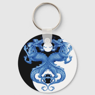 Yin Yang Dragon 2 Schlüsselanhänger