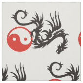 Yin & Yang Dragon Energy + Ihr Backgr. Ideen Stoff (Muster)