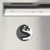 Yin Yang Dragon Magnet (In Situ (Geschirrspüler))