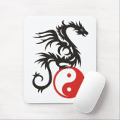 Yin & Yang Dragon Mousepad (Mit Mouse)