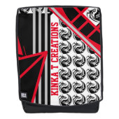 Yin Yang Dragon Rucksack (Vorderseite)