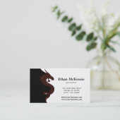 Yin Yang Dragon Visitenkarte (Stehend Vorderseite)