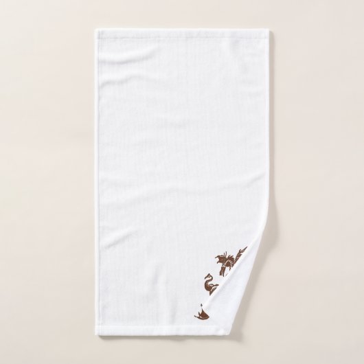 Yin Yang Dragons Badhandtuch Set (Handtuch)