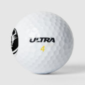 Yin Yang Draons Golfbälle (Logo)