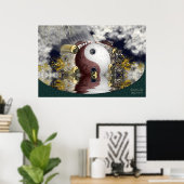 Yin Yang Dreams-1 Poster (Heimbüro)